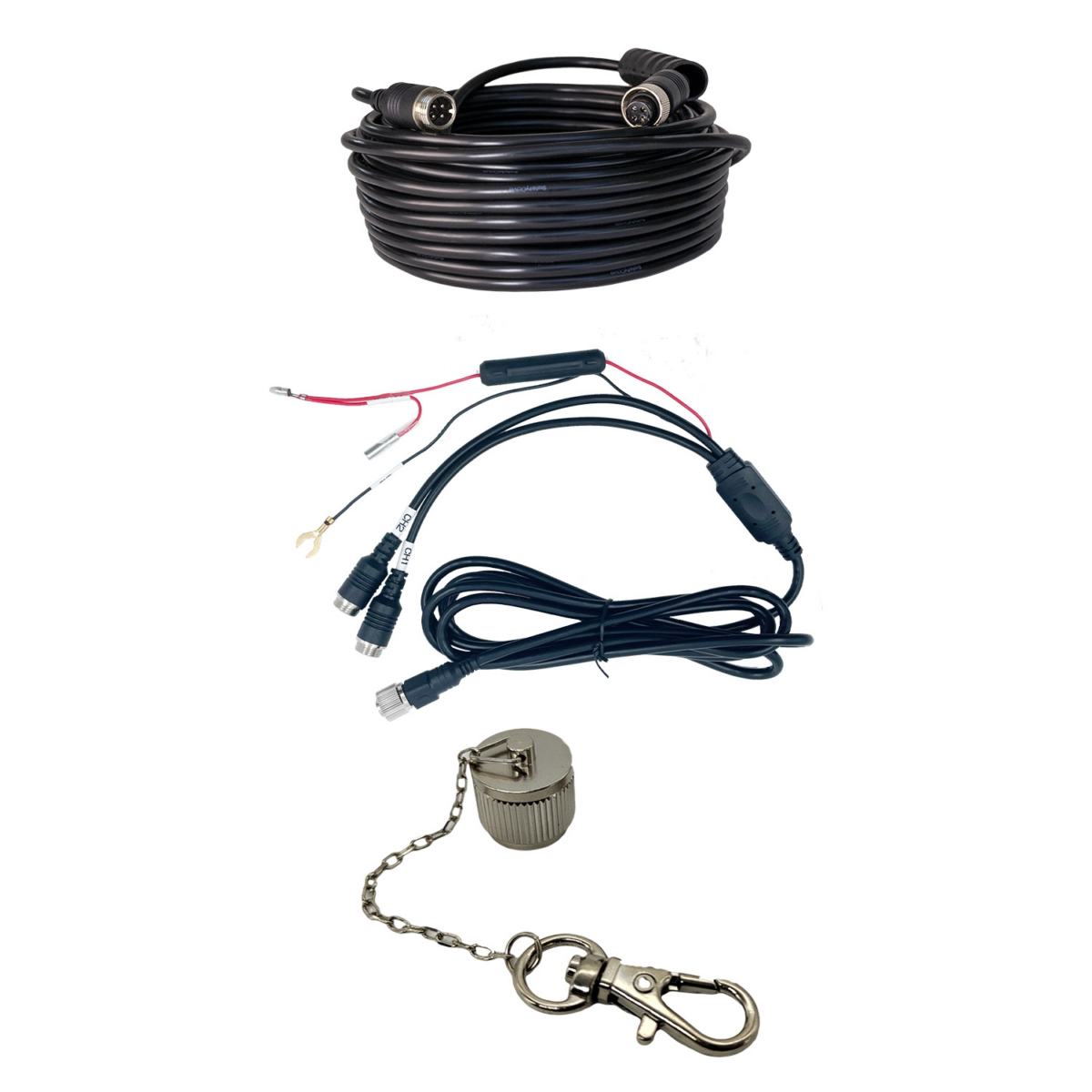 Safety Dave New Car Replacement Kit (9 PIN Powerloom, 7.5m Cable + Dustcap)