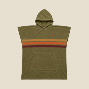 SomerSide Stevie (Olive) Hooded QuickDry Changing Poncho - Adult