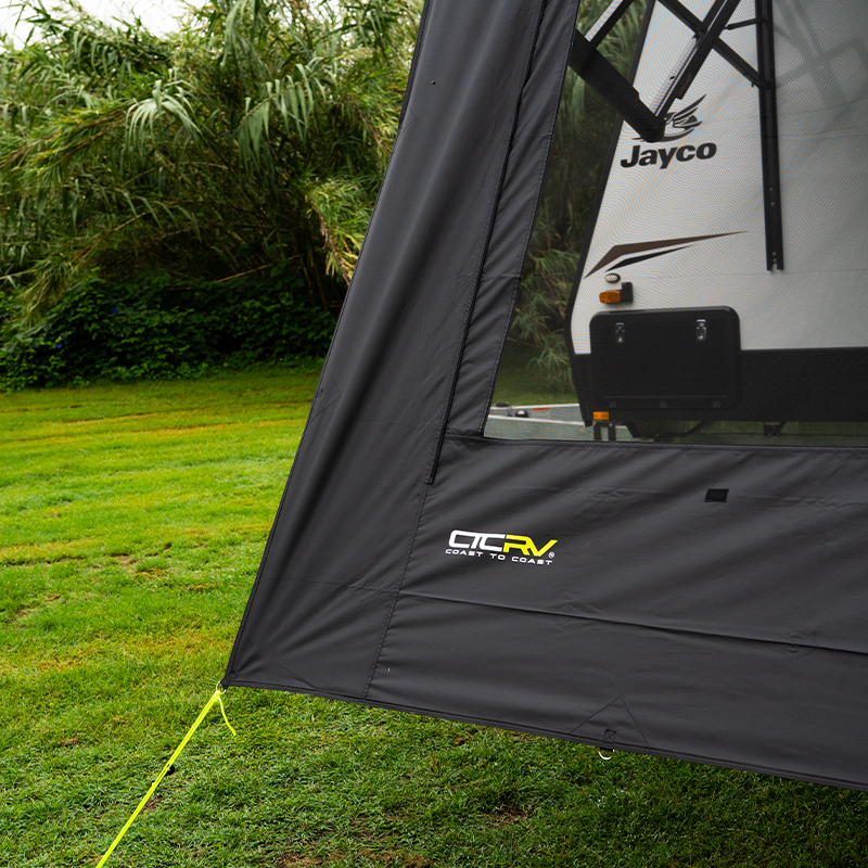 Coast RV 15ft Premium Awning Sunscreen Front Wall - Image 7