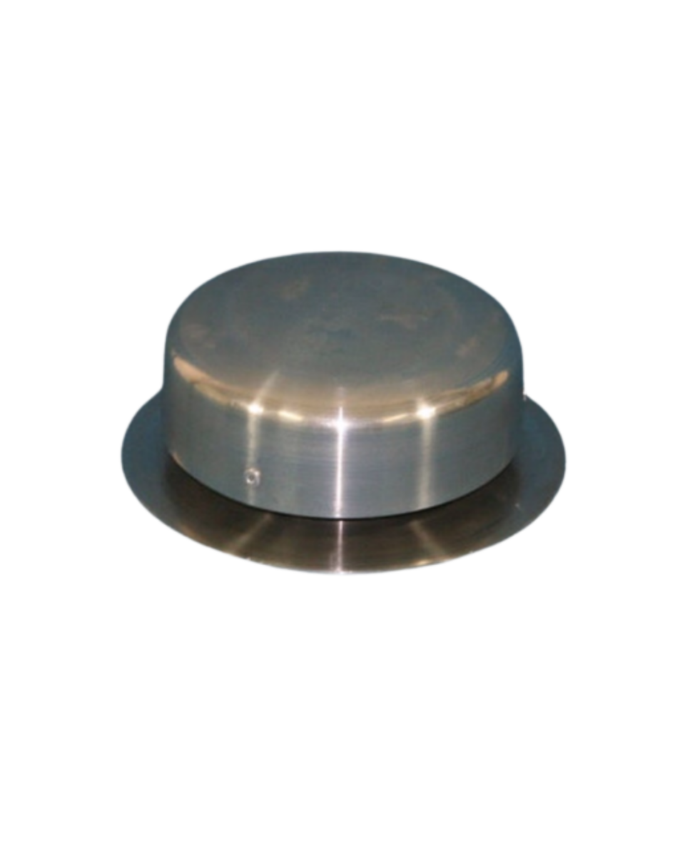 Flue Vent 75mm* Spun Aluminium Cowl - Image 2