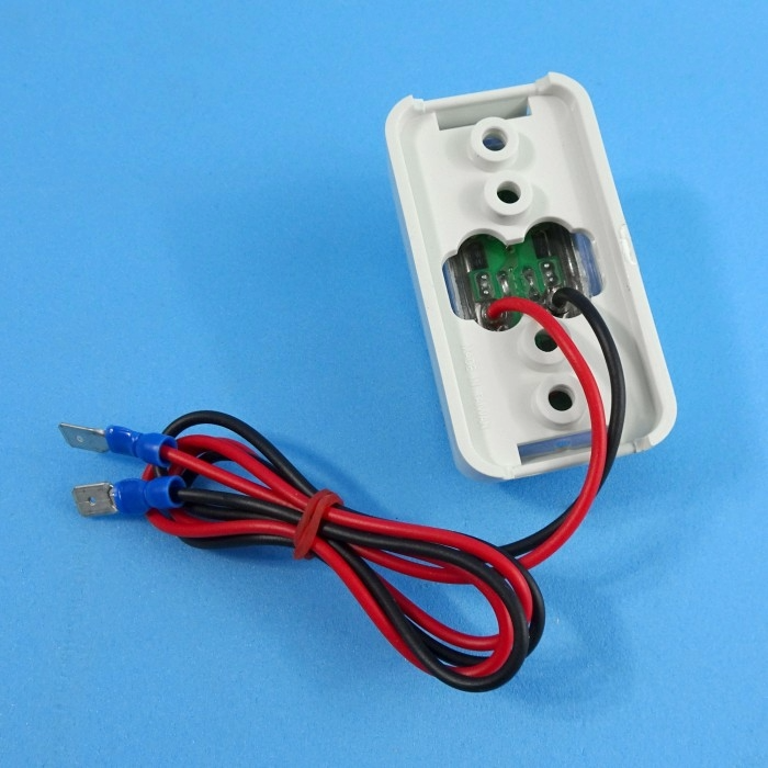 Coast LED Side Marker Lamp - Red (White Bracket) 22336WCRK-W - Image 4