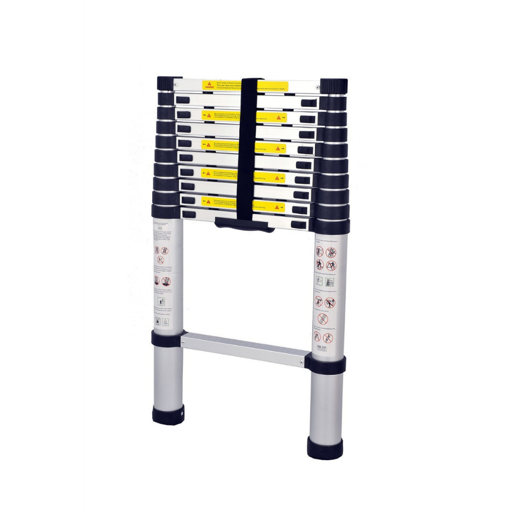 Aluminium Telescopic Ladder 3.2m - Image 2