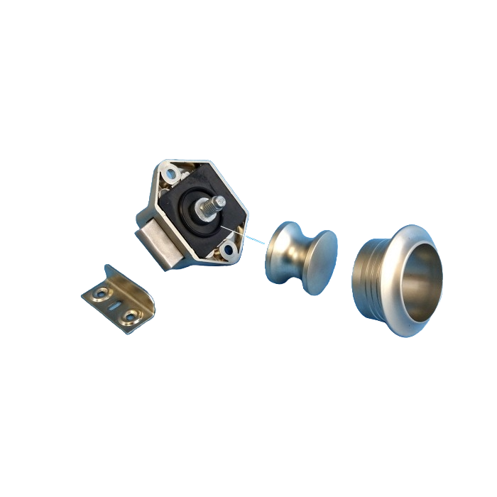 Push Button 16mm Hafele - Nickel - Image 2