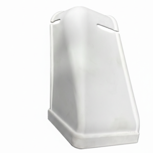 Jayco Matt White Corner Cover Cap T/S Camper. C5317Y  Off Side Rear - Near Side Front