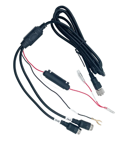 Safety Dave 8-Pin Power Loom AHD Vehicle Camera Cable 600137 (0109)