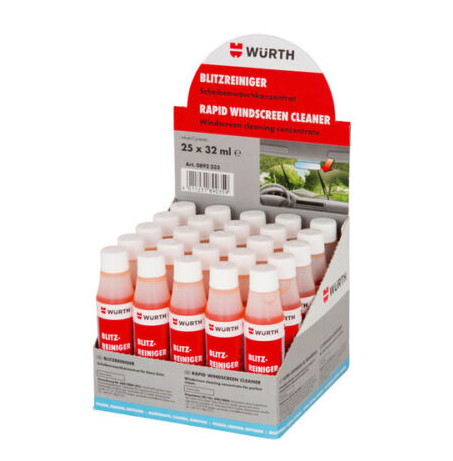 Wurth Rapid Windscreen Cleaner 32ml