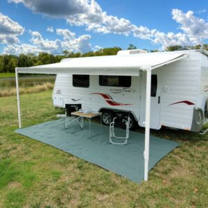 Camec Outdoor Floor Matting - Grey 3.0m x 2.5m
