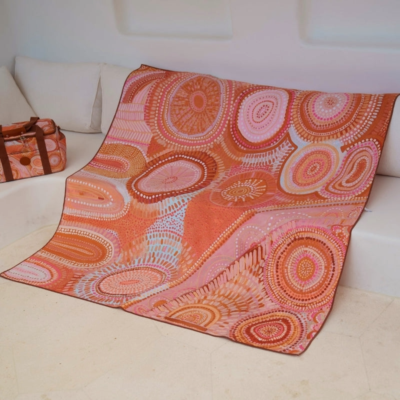 SomerSide XL Pleiades - Sand Free Quick Dry Beach Towel - Image 3