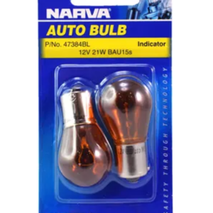 Indicator Bulb - Blister Pack - 12V 21W BAU 15s
