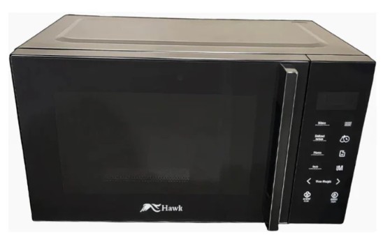 23 Litre Microwave, Black Door, No turntable with trim kit