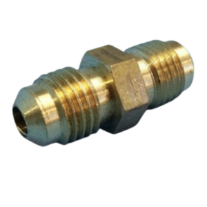 Gas No 17 Gas Double Union TF Male SAE 1/4" x Male SAE 1/4"