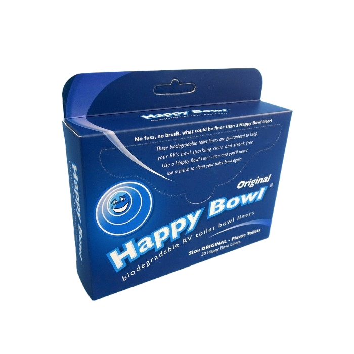 Happy Bowl Toilet Bowl Liners (50 Per Pack)