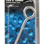 Zenith Eye Bolt Stainless Steel 133 x 19mm x 5/16"