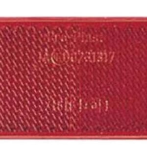 NARVA Reflector Rectangle Red 40 x 90mm - 2 Pce