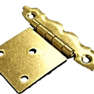 Cupboard Hing Flat - BRASS T1600F