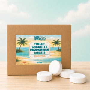 Van Fizzers | Toilet Cassette Deodoriser Tablets (12 Pack) - Lemongrass & Ginger