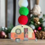 Van Fizzers | Smelly Van Dangle - Happy Camper Wreath Decoration