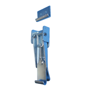 Pop-Top & Camper Trailer Roof Clamp with J Hook - Silver