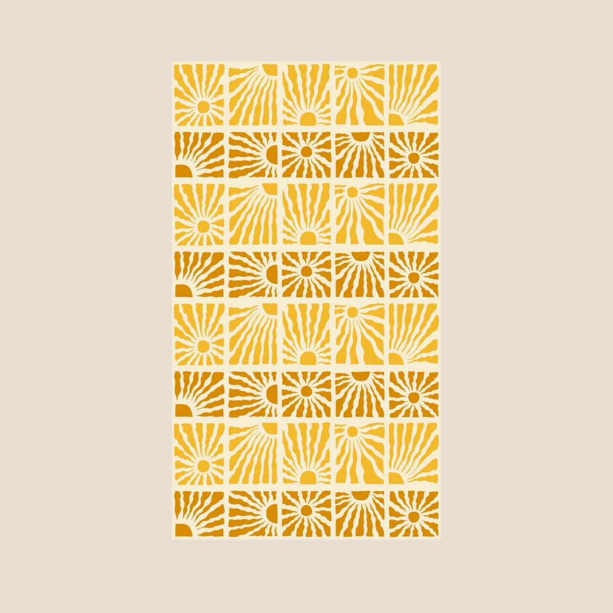 SomerSide Solstice - Sand Free Quick Dry Beach Towel
