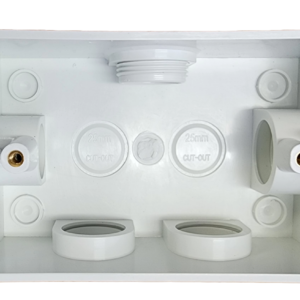 Gen3 Mounting Block Double Insulated White