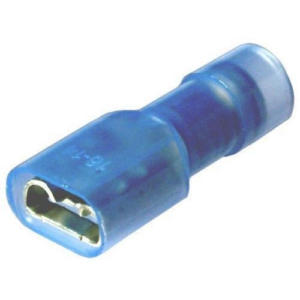Quikcrimp Blue Female Insulated Nylon QC 6.4mm