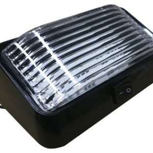 LED Annexe LED Light -12 Volt - with Switch - Black