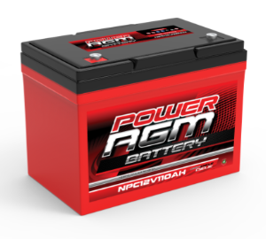 Power AGM Battery 12V 110AH Deep Cycle