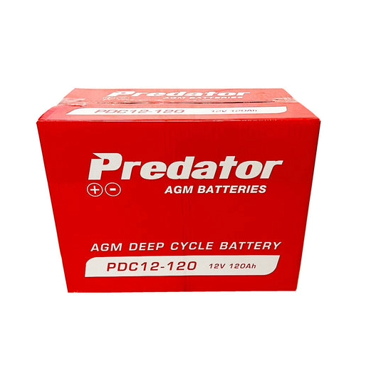 Predator AGM Battery 12V 120AH Deep Cycle - Image 2