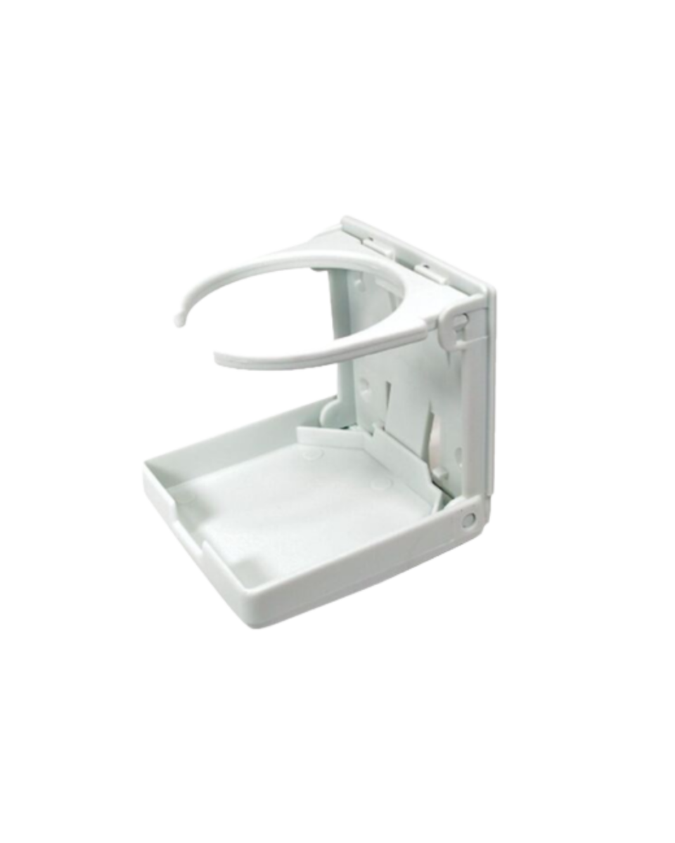 Folding Cup Holder Car/Caravan - White