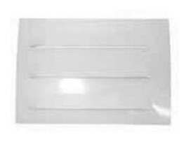 Aluminium Vent Smooth White