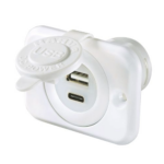USB A + USB C Single Socket F/WNG