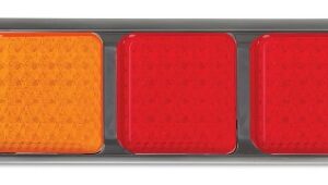 Multivolt Stop Tail & Indicator Assembly 3 lamps