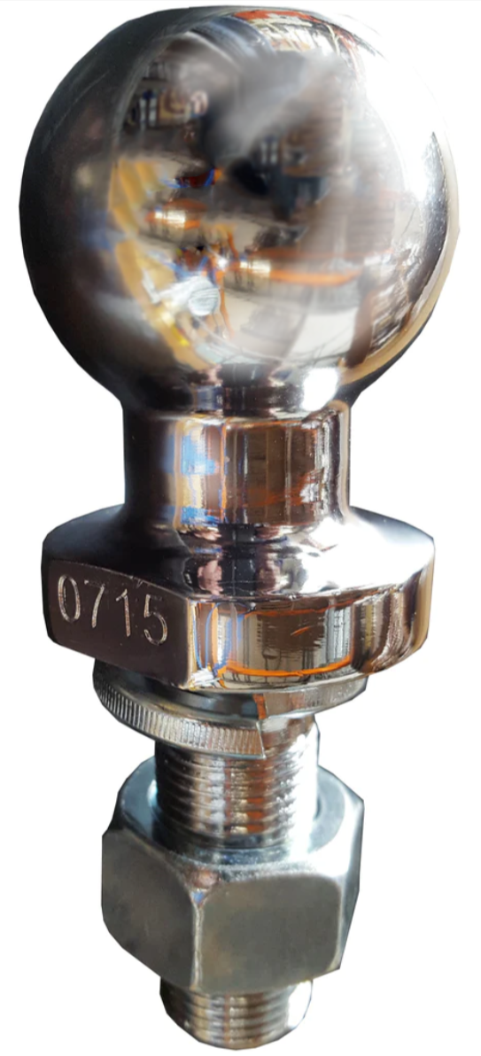 Mister Hitches Tow Ball 3500kg - 50mm Ball (Chrome) 7/8" x 60mm Shank