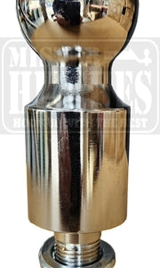 Mister Hitches Tow Ball 3500kg 50mm Hi-Rise Shoulder - 50mm Ball (Chrome) 7/8" x 54mm Shank