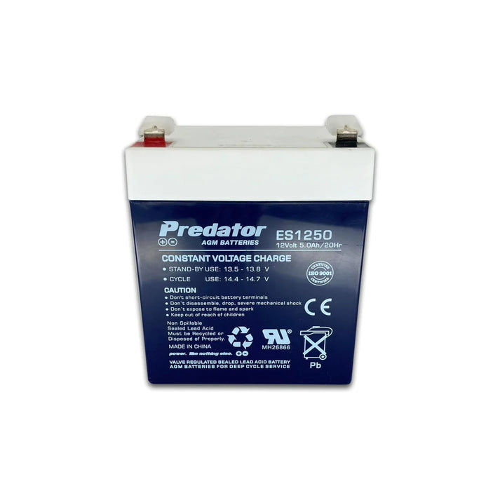Predator AGM Battery 12V 5AH General Purpose