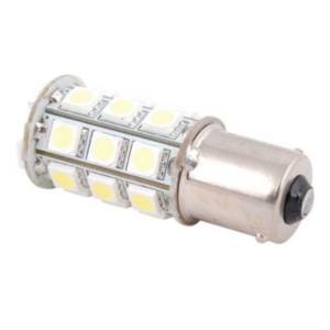 LED BA15s Single Contact Bulb 250 Lumens - Cool White