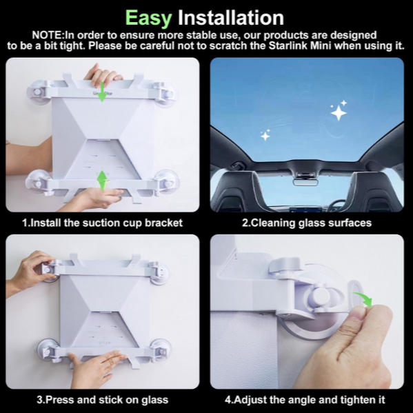 Starlink Mini Suction Mount for Sunroofs and Windows - Image 4