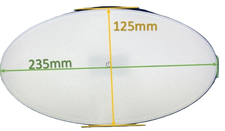 Jayco 53R Ofolux 2011 Ceiling Light - Image 2