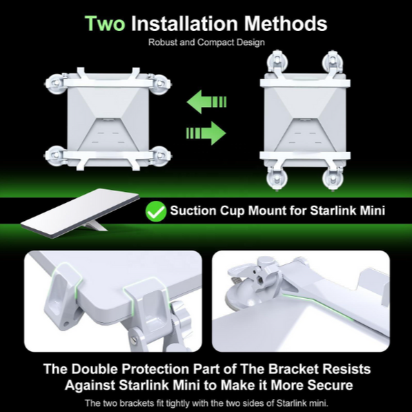 Starlink Mini Suction Mount for Sunroofs and Windows - Image 2