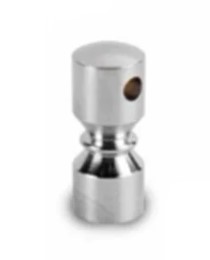 TRAY RAIL PILLAR THRU SUIT 4MM RAIL CARAVAN - GOLD