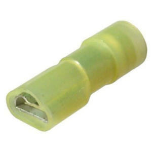 Quikcrimp Yellow Female Insulated Nylon QC 6mm