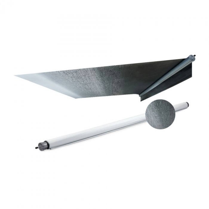 Dometic 8700 Awning - 15ft Polar White - Fabric on Roll (No Arms)