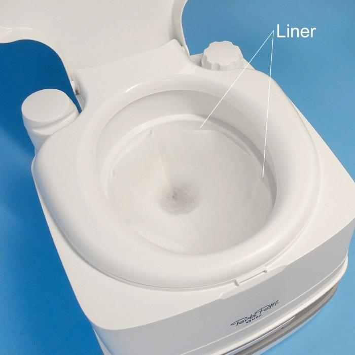 Happy Bowl Toilet Bowl Liners (50 Per Pack) - Image 2