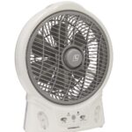 Adventure Rechargeable 12" Fan with LED lights