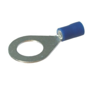 Quikcrimp Blue Insulated Ring Terminal 10mm