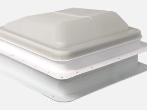 Coast RV 14 x 14 White Std Wind-up Roof Vent