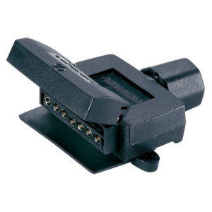Narva 7 Pin Flat Trailer Socket with Reed Switch (82043BL)