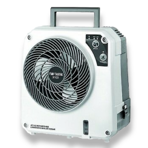 Fan-Tastic IceO Cube AC/DC Rechargeable 1200ml Evaporative Cooler