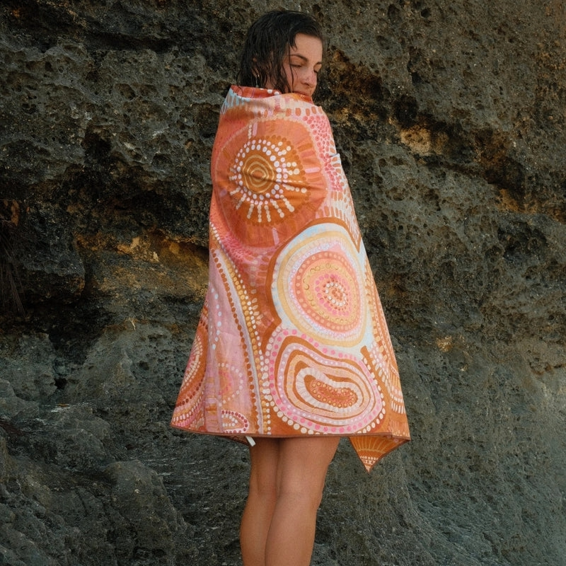 SomerSide Pleiades - Sand Free Quick Dry Beach Towel - Image 3
