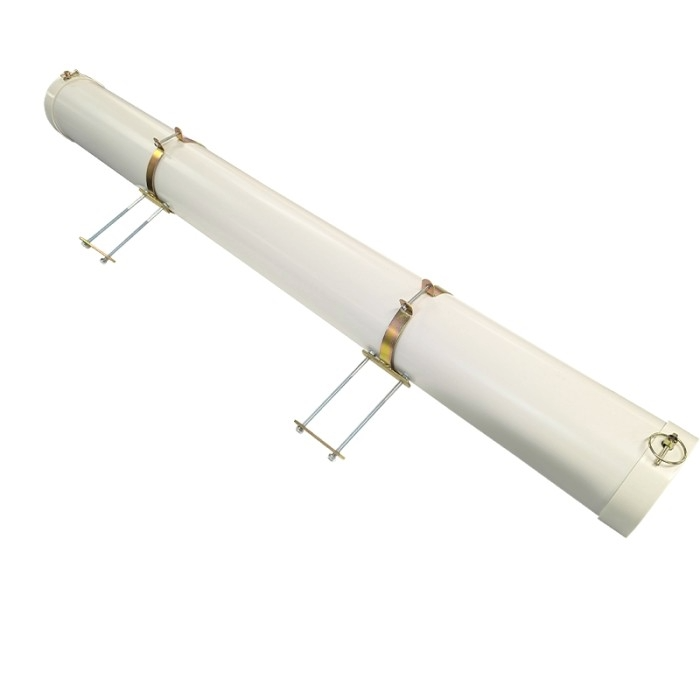 Coast RV Pole Carrier (White) 2000mm x 150mm with Mounting Brackets